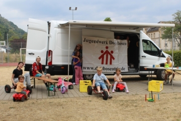 BoscoMobil - Spielemobil des Jugendwerk Don Bosco