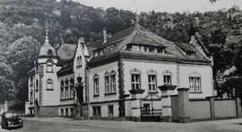 Historisches Schwarz-weiß Foto der Einrichtung Don Bosco Trier